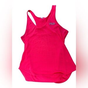 Fila Vibrant Pink Athletic Top
